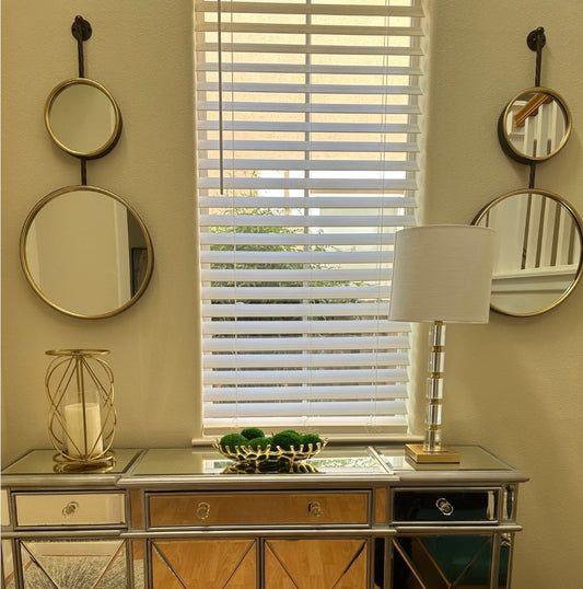 Bronze & Brushed Gold Dual Circle Mirror